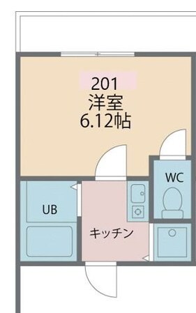 カインドネス八王子緑町の物件間取画像